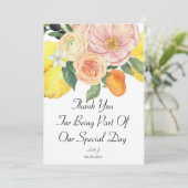 DANKEN SIE KARTE (Stehend Vorderseite)