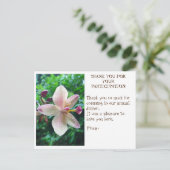 DANKEN SIE KARTE (Stehend Vorderseite)