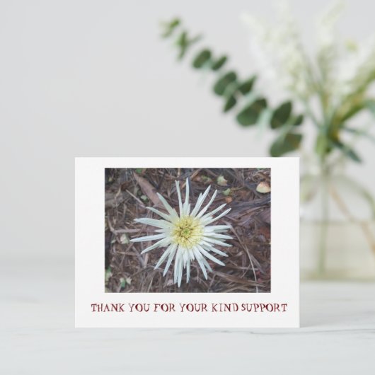 DANKEN SIE KARTE (Stehend Vorderseite)