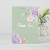 DANKEN SIE KARTE (Stehend Vorderseite)