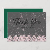 DANKEN SIE KARTE (Vorne/Hinten)