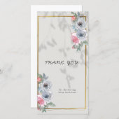 DANKEN SIE KARTE (Vorne/Hinten)