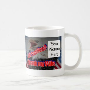 Danken Sie meiner Ehefrau Kaffeetasse