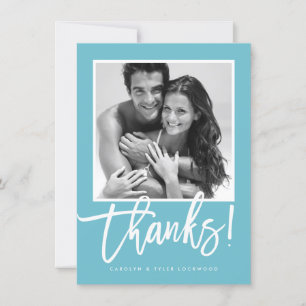 DANKEN SIE SICH einfach mit einem Buchstaben türki Dankeskarte