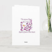 Danken Sie Siegruß Karte (Rückseite)