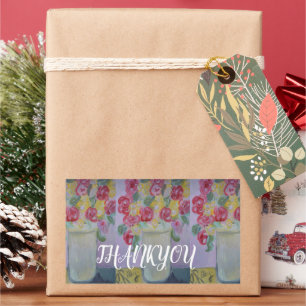 DANKEN SIE STICKER VON KÜNSTLER PAULA REILLY.