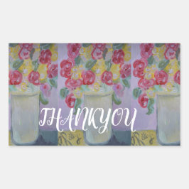 DANKEN SIE STICKER VON KÜNSTLER PAULA REILLY.