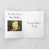 Danken Sie Vater für eine schlechte Dankeskarte (Innenseite)