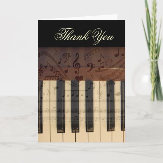 Danken Sie You_ Dankeskarte (Vorderseite)