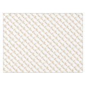 Danken Sie you.text. Tischdecke (Vorderseite (Horizontal))