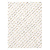 Danken Sie you.text. Tischdecke (Vorderseite)