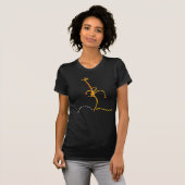 DANKEN UM SCHLECHTES "STUFF" GIRAFFE VON Jeff Will T-Shirt (Vorne ganz)