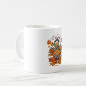 Danken und Liebe teilen Kaffeetasse (Vorderseite Links)