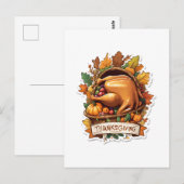 Danken und Liebe teilen Postkarte (Vorne/Hinten)