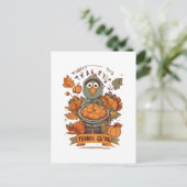 Danken und Liebe teilen Postkarte (Stehend Vorderseite)