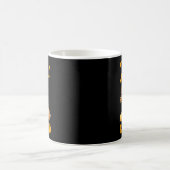 Dankend und gesegnet Pumpkin Horse Fall Thanksgivi Kaffeetasse (Mittel)