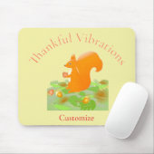 Dankend Vibes Eichhörnchen Thunder_Cove Mousepad (Mit Mouse)