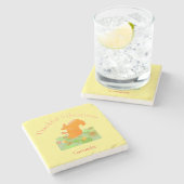 Dankend Vibes Eichhörnchen Thunder_Cove Steinuntersetzer (Seitenansicht)