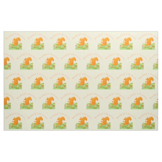 Dankend Vibes Eichhörnchen Thunder_Cove Stoff (Fat Quarter (45,7 x 55,9 cm))