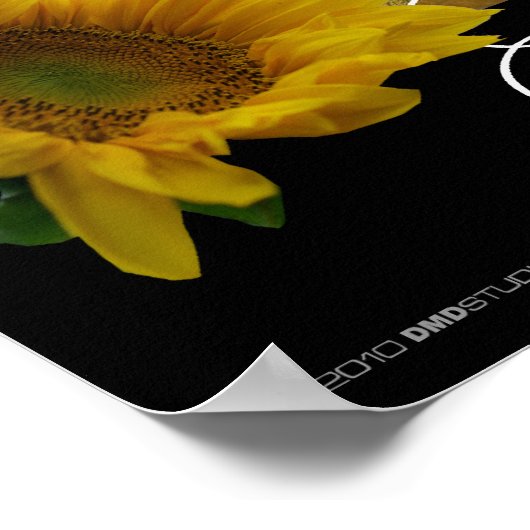 Dankendruck Poster (Ecke)