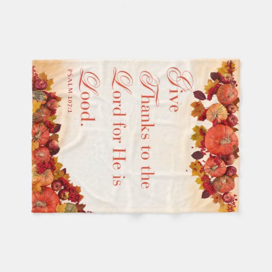 Dankenskollektion Fleecedecke (Vorderseite (Horizontal))