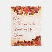 Dankenskollektion Fleecedecke (Vorderseite)