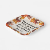 Dankenskollektion Pappteller (Gewinkelt)