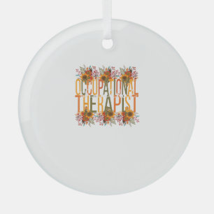 Dankenswerter berufstherapeutischer Erntedank OT Ornament Aus Glas