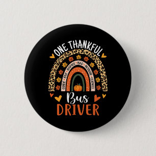 Dankenswerter Bus-Erntedank Herbst School Bus D Button