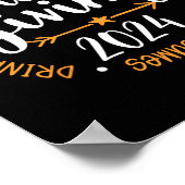 Dankenswerter Erntedank 2024 Freundschaft T Poster (Ecke)