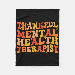 Dankenswerter Erntedank für psychische Gesundheit Fleecedecke