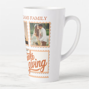 Dankenswerter Familienfoto-Collage Keepsak Ernteda Milchtasse