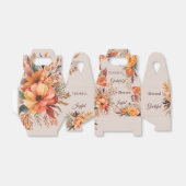 Dankenswerter, gesegneter, floraler Erntedank Geschenkschachtel (Ungefaltet)