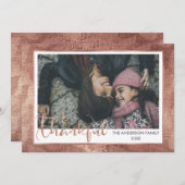 Dankenswerter Herbst - Herbst-Erntedank-Fotokarte Feiertagskarte (Vorne/Hinten)