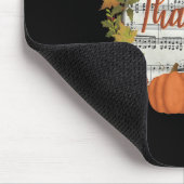 Dankenswerter Herbstreath mit Musik Mousepad (Ecke)