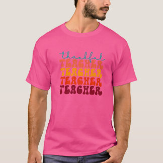 Dankenswerter Lehrer Erntedank Herbst Selig gesegn T-Shirt