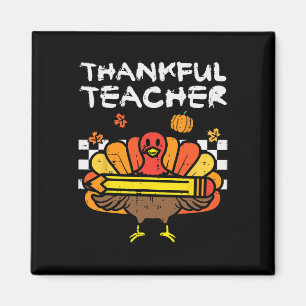 Dankenswerter Lehrer Erntedank Türkei Retro Fall W Magnet