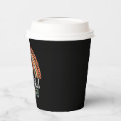 Dankenswerter Lehrer Selig Erntedank School Pappbecher (Links)