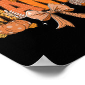 Dankenswerter Mama Coquette Bows Mama Fall Ernteda Poster (Ecke)