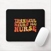 Dankenswerter Neuro ICU Nurse Erntedank Neuro ICU Mousepad (Mit Mouse)
