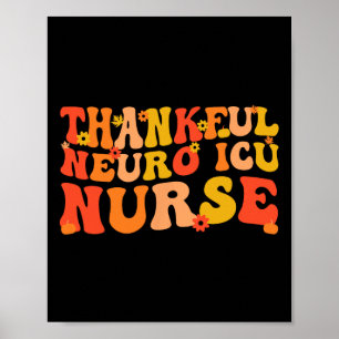 Dankenswerter Neuro Icu Nurse Erntedank Neuro Icu  Poster