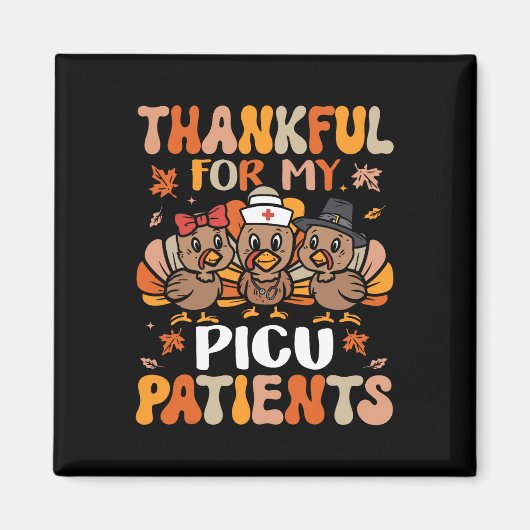 Dankenswerter Picu Nurse Erntedank Türkei Pädiatri Magnet (Vorne)