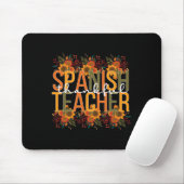 Dankenswerter Spanischer Lehrer Erntedank Spanisch Mousepad (Mit Mouse)
