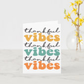 Dankenswerter Vibes Erntedank Lehrer Rainbow Leopa Karte (Gelbe Blume)