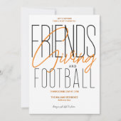 Dankenswertes Erntedank-Party für Freundschaften Einladung (Vorderseite)