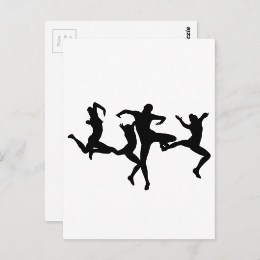 DANKER POSTKARTE (Vorne/Hinten)