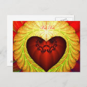 Dankes- auf Chinesen. Postkarte (Vorne/Hinten)