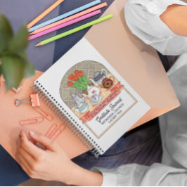 Dankesblatt für erfrischende Teapots Notizblock