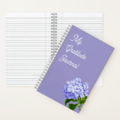 Dankesblatt | Hydrangea Spiral Notebook Notizblock (Innen)
