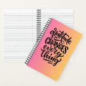 Dankesblatt Notizblock (Innen)